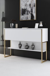 Hanah Home Luxe - Oro y Blanco